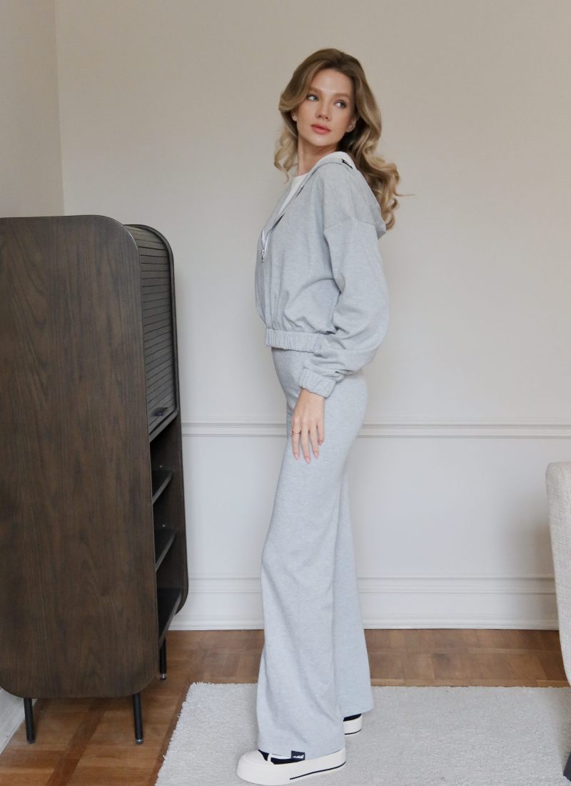 Брюки клеш Softwear Nikasport, W5HOM84-GRY/MLG, цвет серый меланж