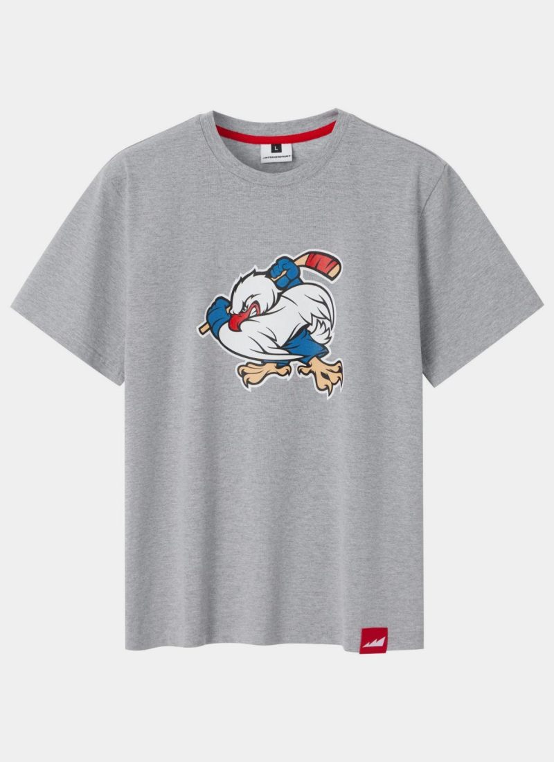 Футболка Oversize Крылья Советов Nikasport, М ФТК-01_КС_СМ, цвет серый меланж