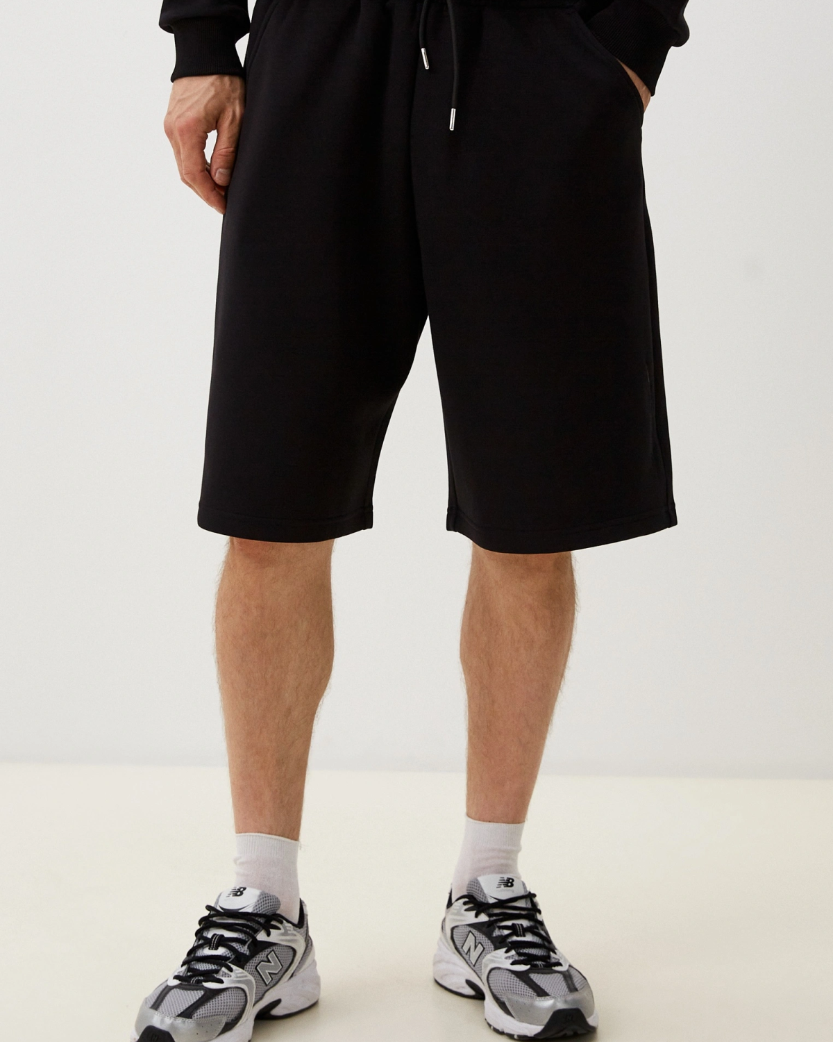 Шорты Oversize Pure Nikasport, M5CL92-BLK, цвет черный