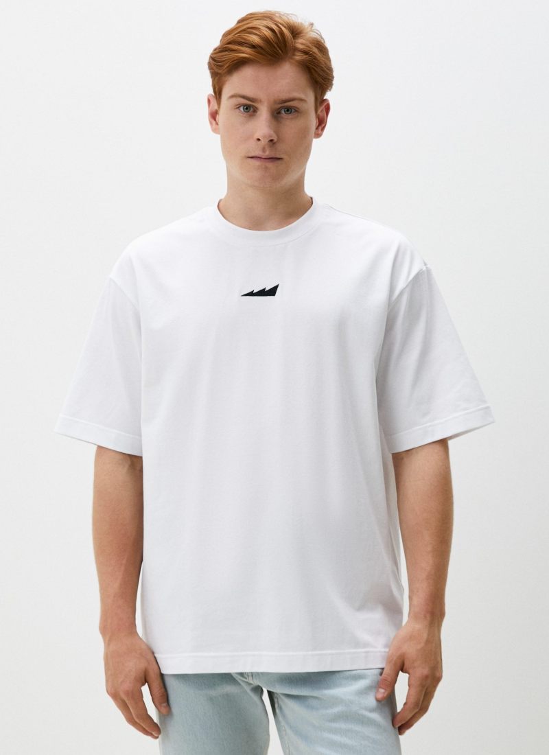 Футболка Oversize Classic Nikasport, CL12-M11-WHT, цвет белый