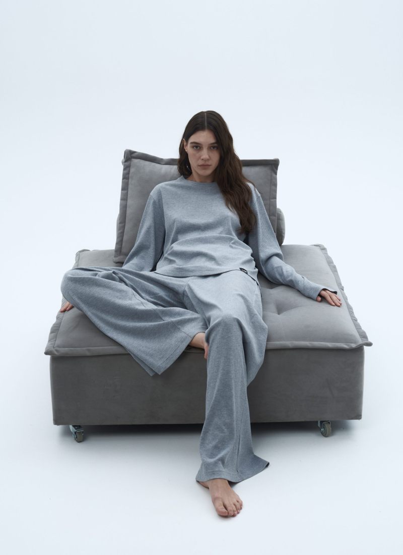 Лонгслив Classic Nikasport, W5CL41-GRY, цвет серый