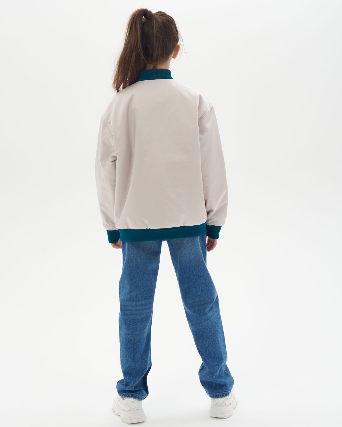 Бомбер на подкладке L.A.D.Y Nikasport, LADY28-G33-WHT/SND, цвет белый песок