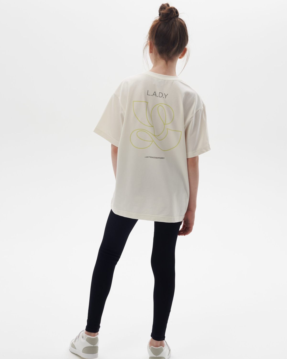 Футболка Oversize L.A.D.Y Nikasport, LADY112-G112-ECR, цвет экрю