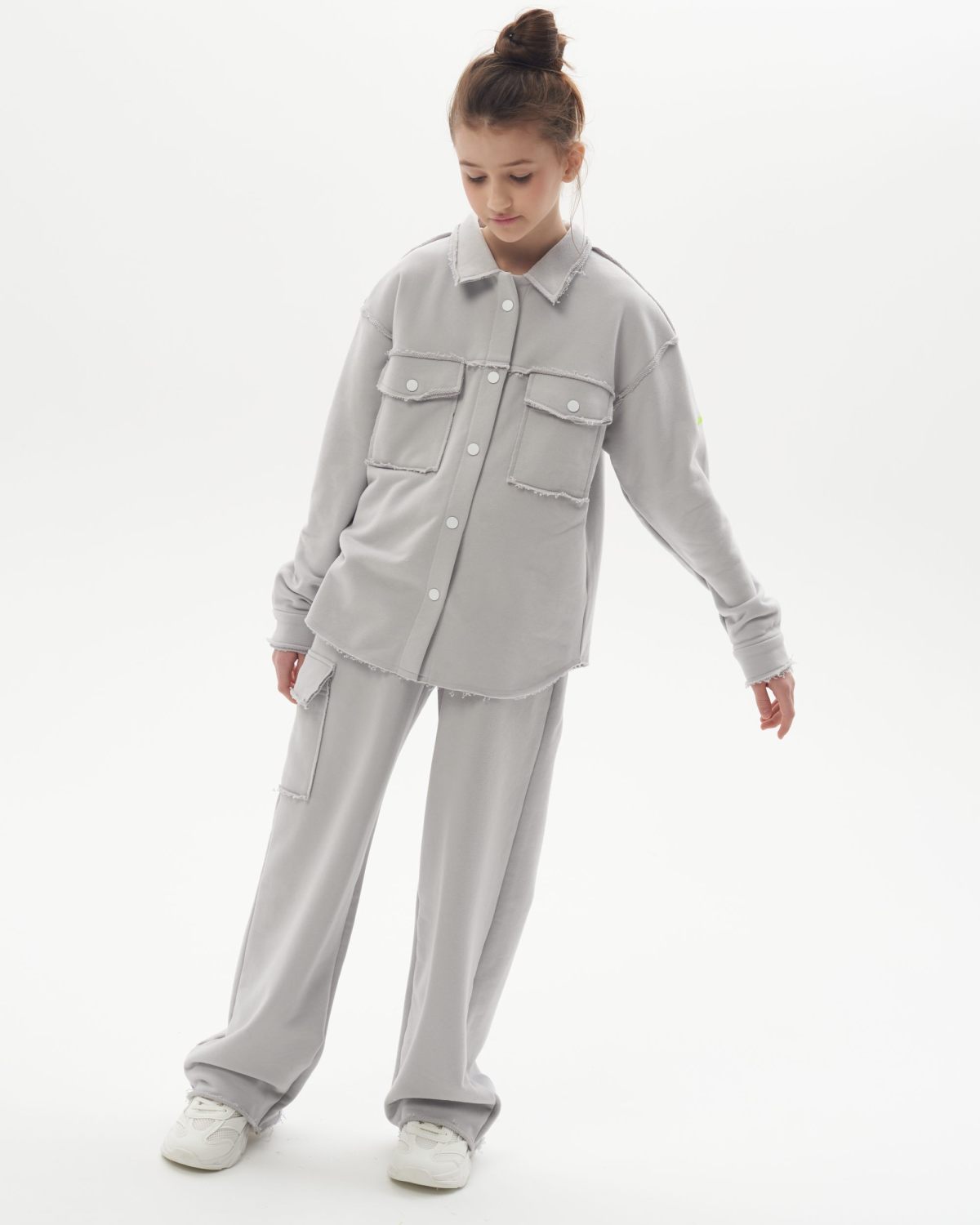 Рубашка с длинным рукавом L.A.D.Y Nikasport, G7LDY51-GRY, цвет серый