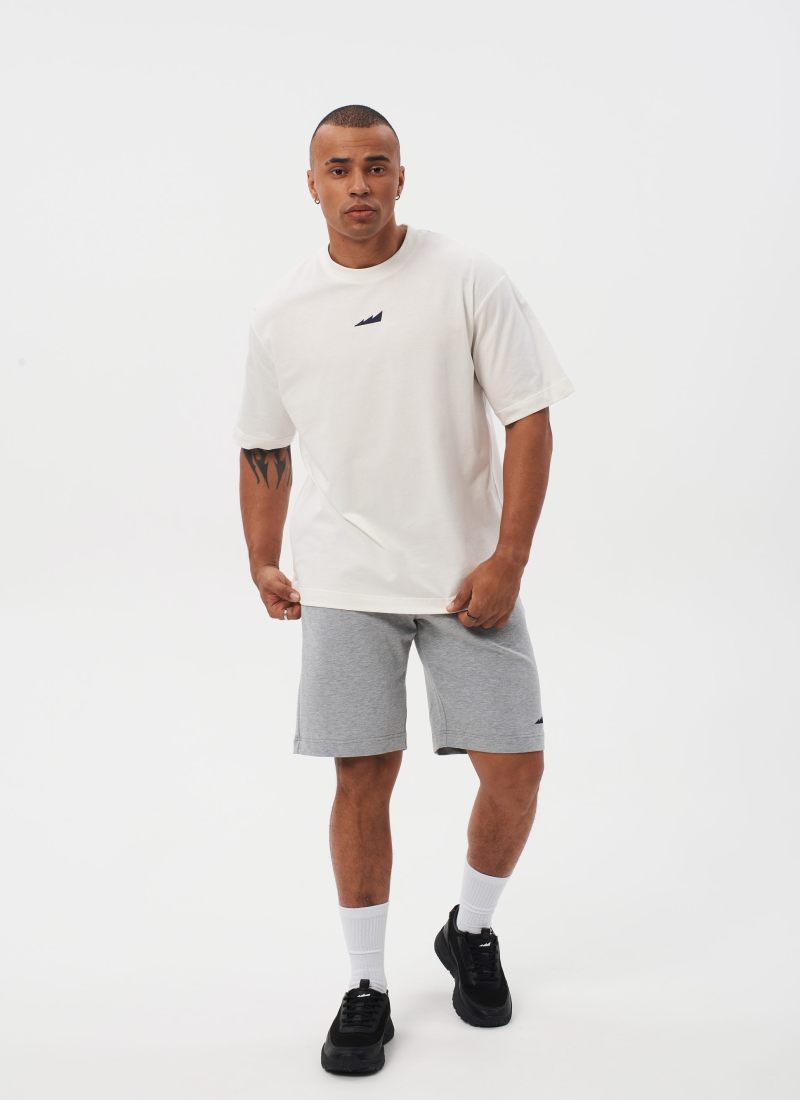 Футболка Oversize Black & White Nikasport, BW12-M11-WHT, цвет белый