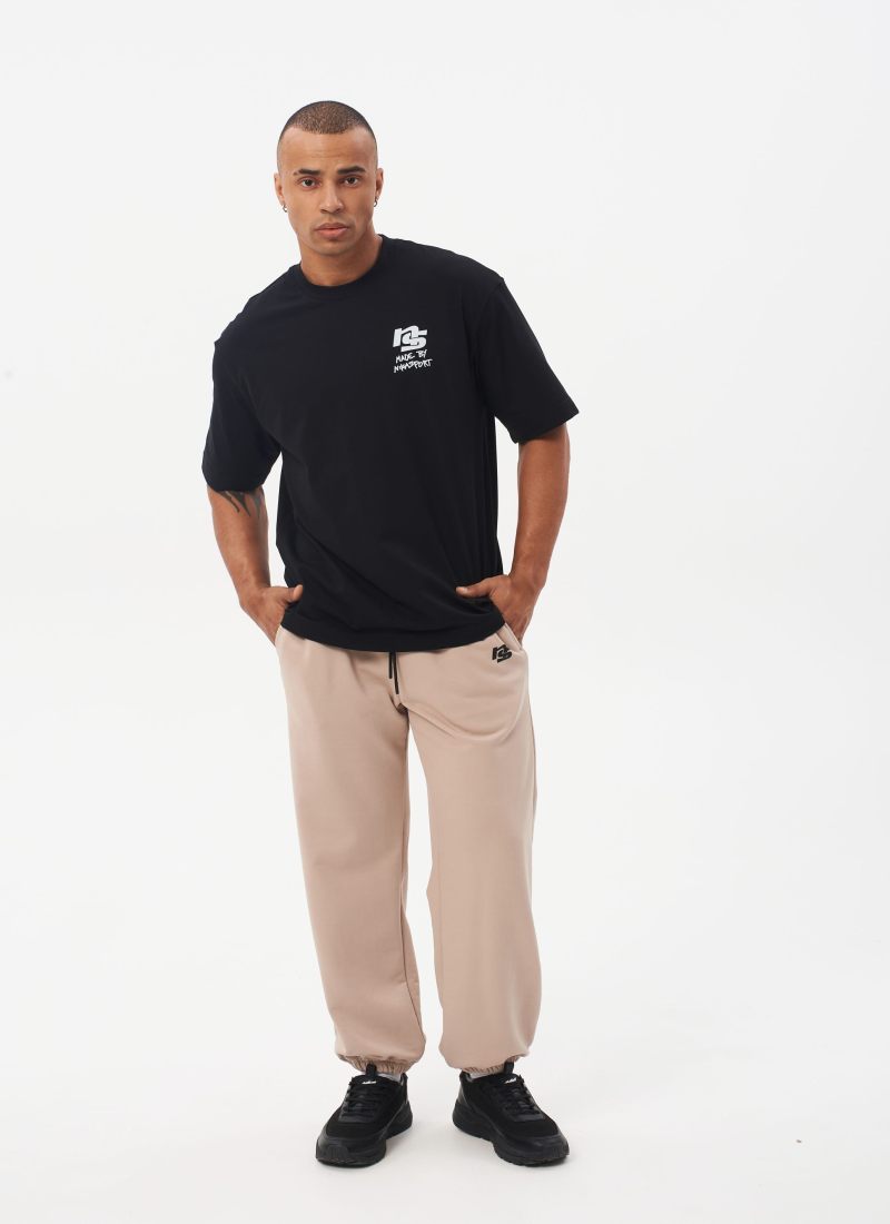 Футболка Oversize I’m the art Nikasport, M4ITA43-BLK, цвет черный