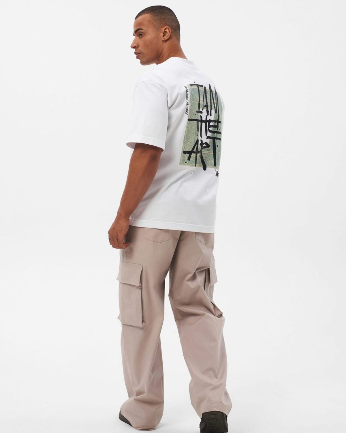 Брюки карго I’m the art Nikasport, M4ITA89-LGT/BGE, цвет светло-бежевый