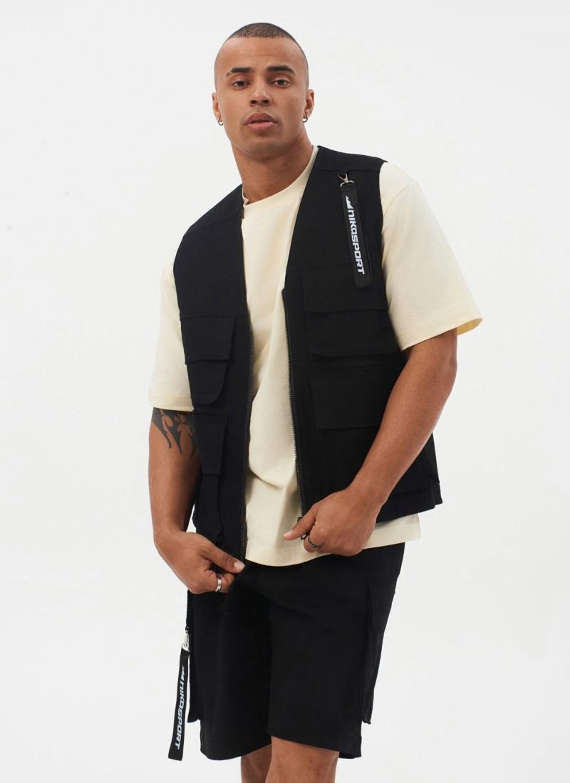 Жилет I’m the art Nikasport, M4ITA21-BLK, цвет черный