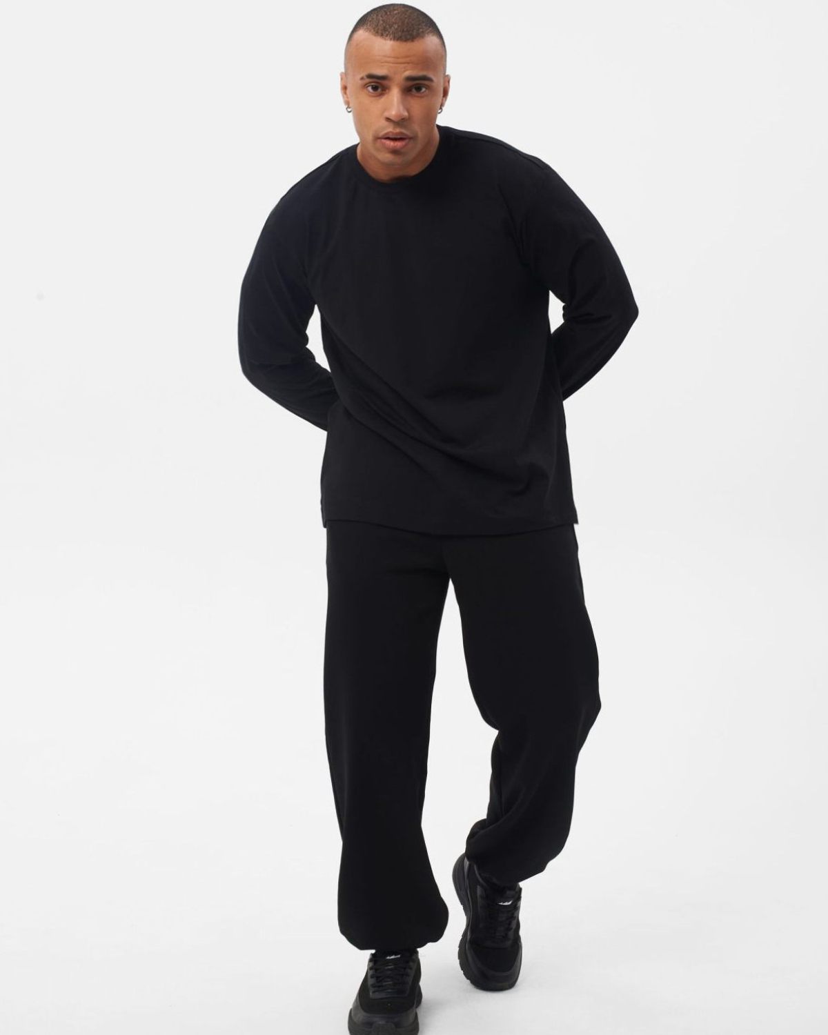 Лонгслив Classic Nikasport, M4ITA48-BLK, цвет черный