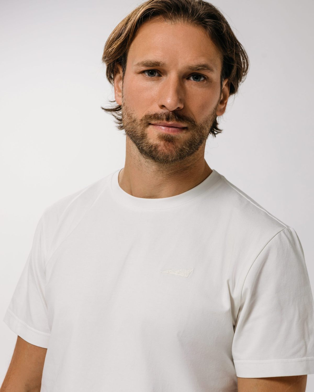 Футболка Regular Сlassic Nikasport, CL11-M11-WHT, цвет белый