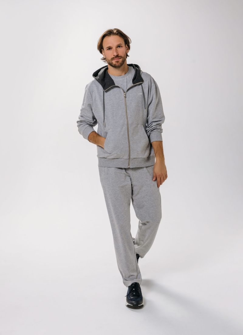 Брюки прямые Classic Nikasport, CL54-M111-GRY/MLG, цвет серый меланж