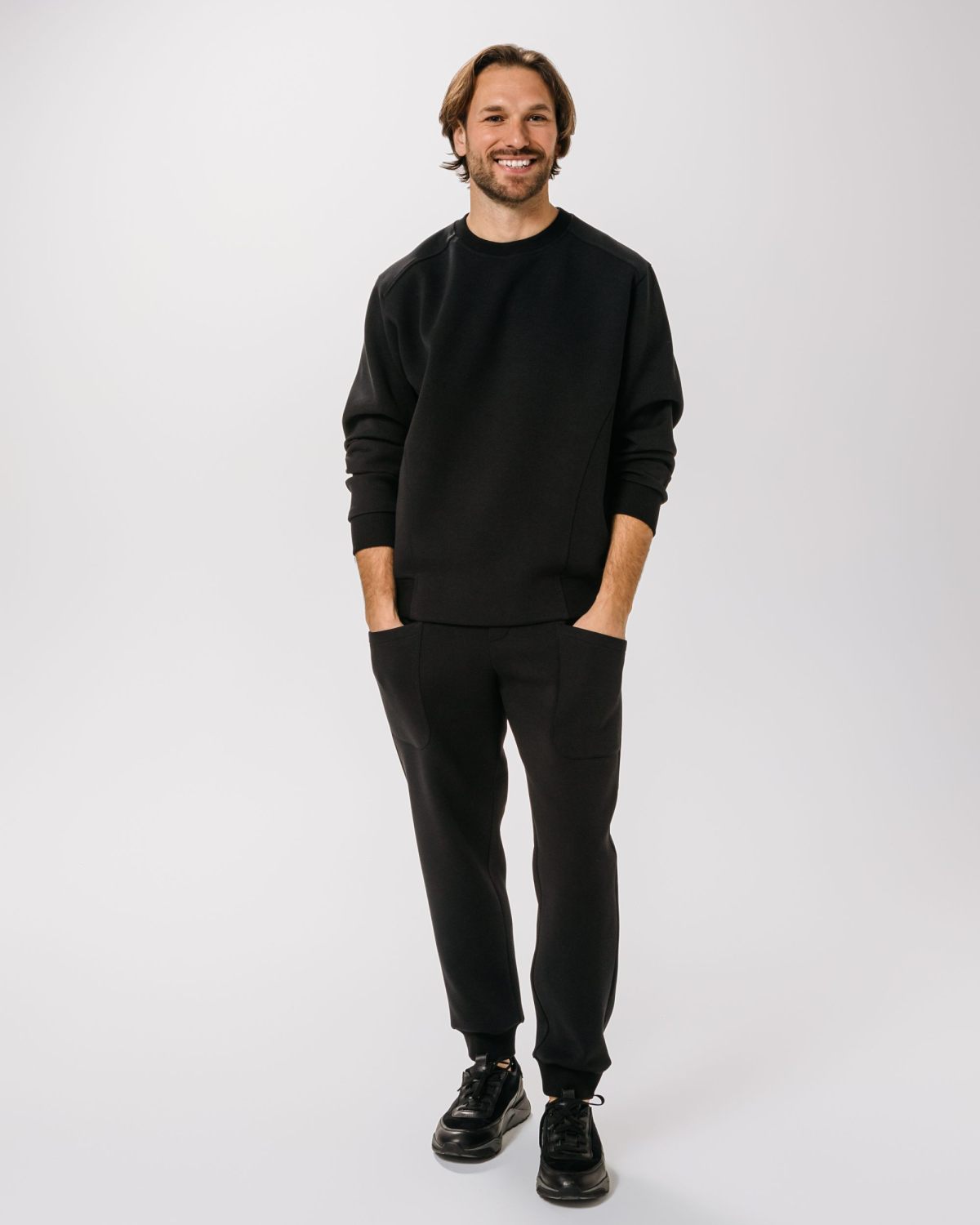 Брюки джоггеры Pure Nikasport, CL54-M12-BLK, цвет черный