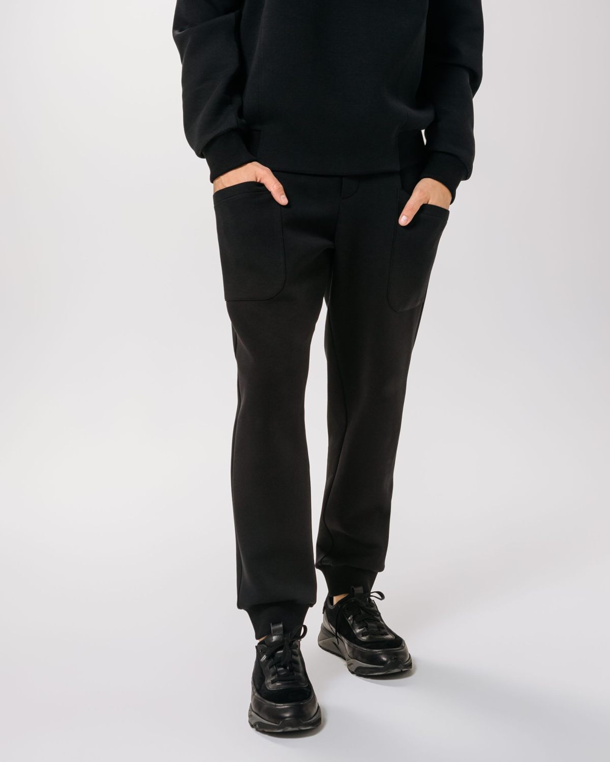 Брюки джоггеры Pure Nikasport, CL54-M12-BLK, цвет черный