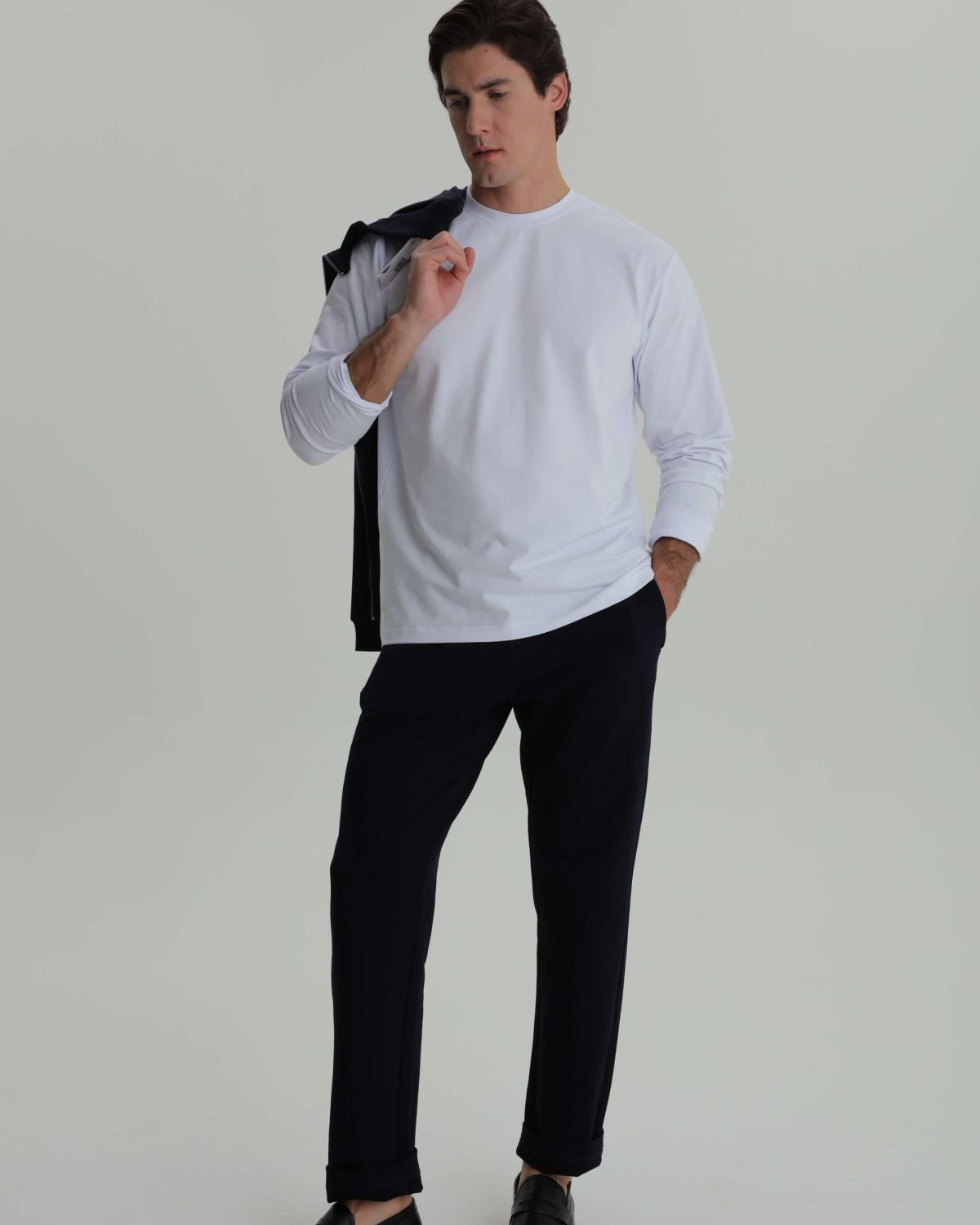 Лонгслив Classic Nikasport, M5CL48-WHT, цвет 