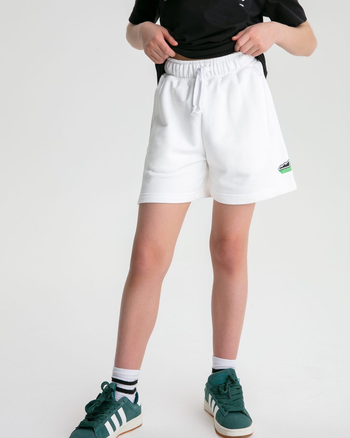 Укороченные детские шорты Legendary Drop Nikasport, G7LD95-ECR, цвет экрю