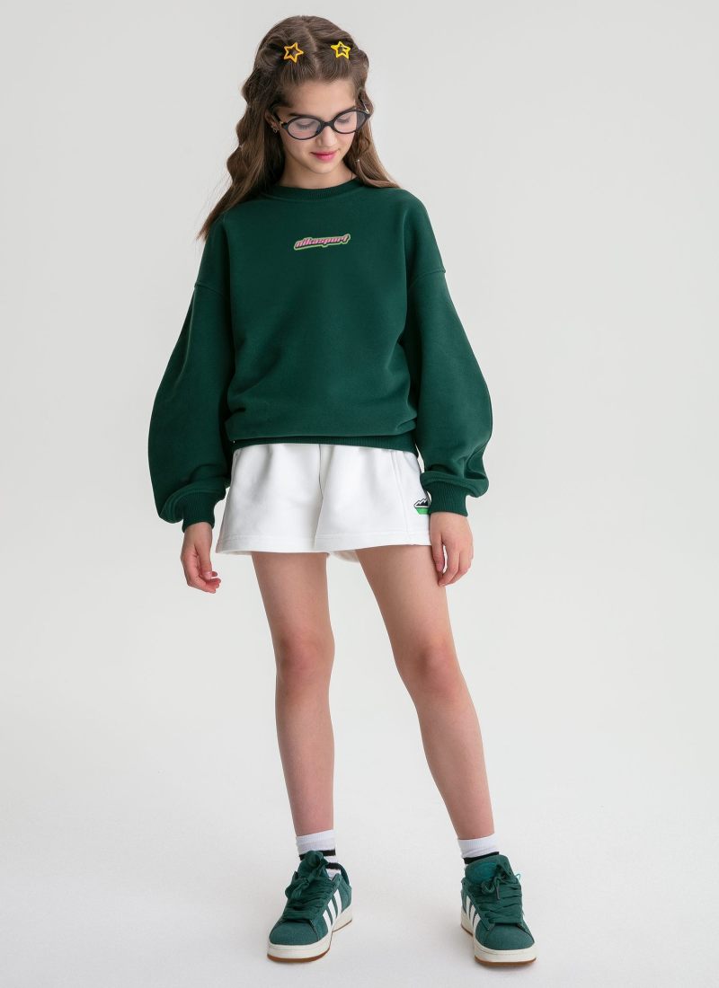 Свитшот Legendary Drop Nikasport, U7LD33-DRK/GRN, цвет зеленый