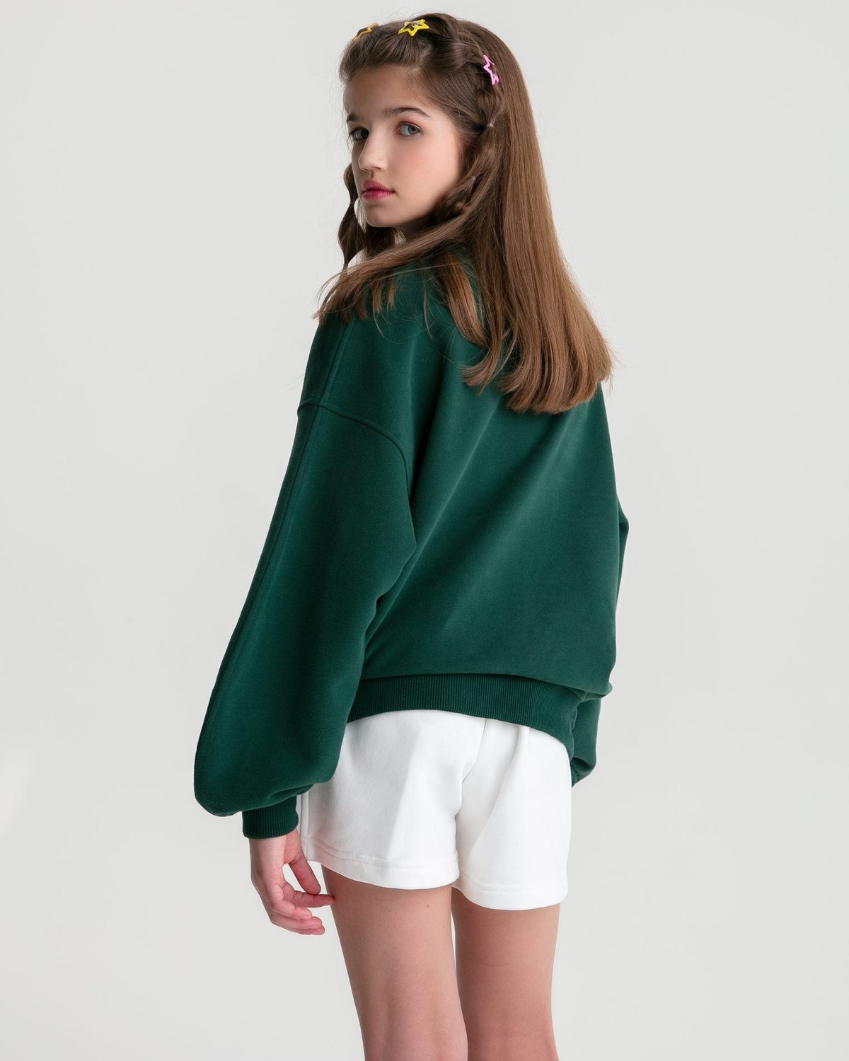 Свитшот Legendary Drop Nikasport, U7LD33-DRK/GRN, цвет зеленый