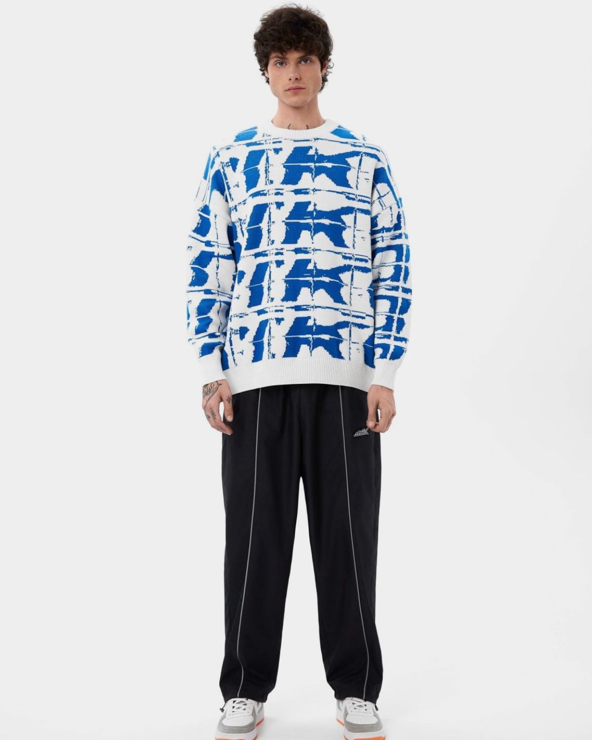 Свитер Oversize Indigo Nikasport, M3IND313-BLU, цвет синий