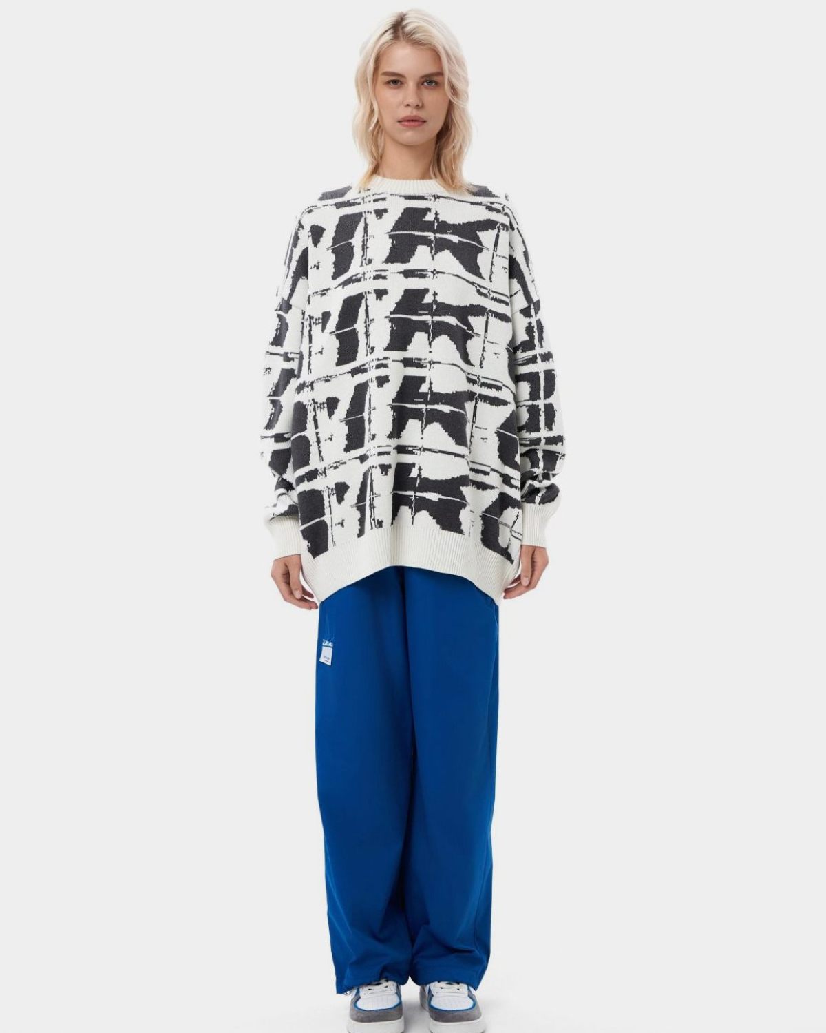 Свитер Oversize Indigo Nikasport, M3IND313-GPH, цвет графит