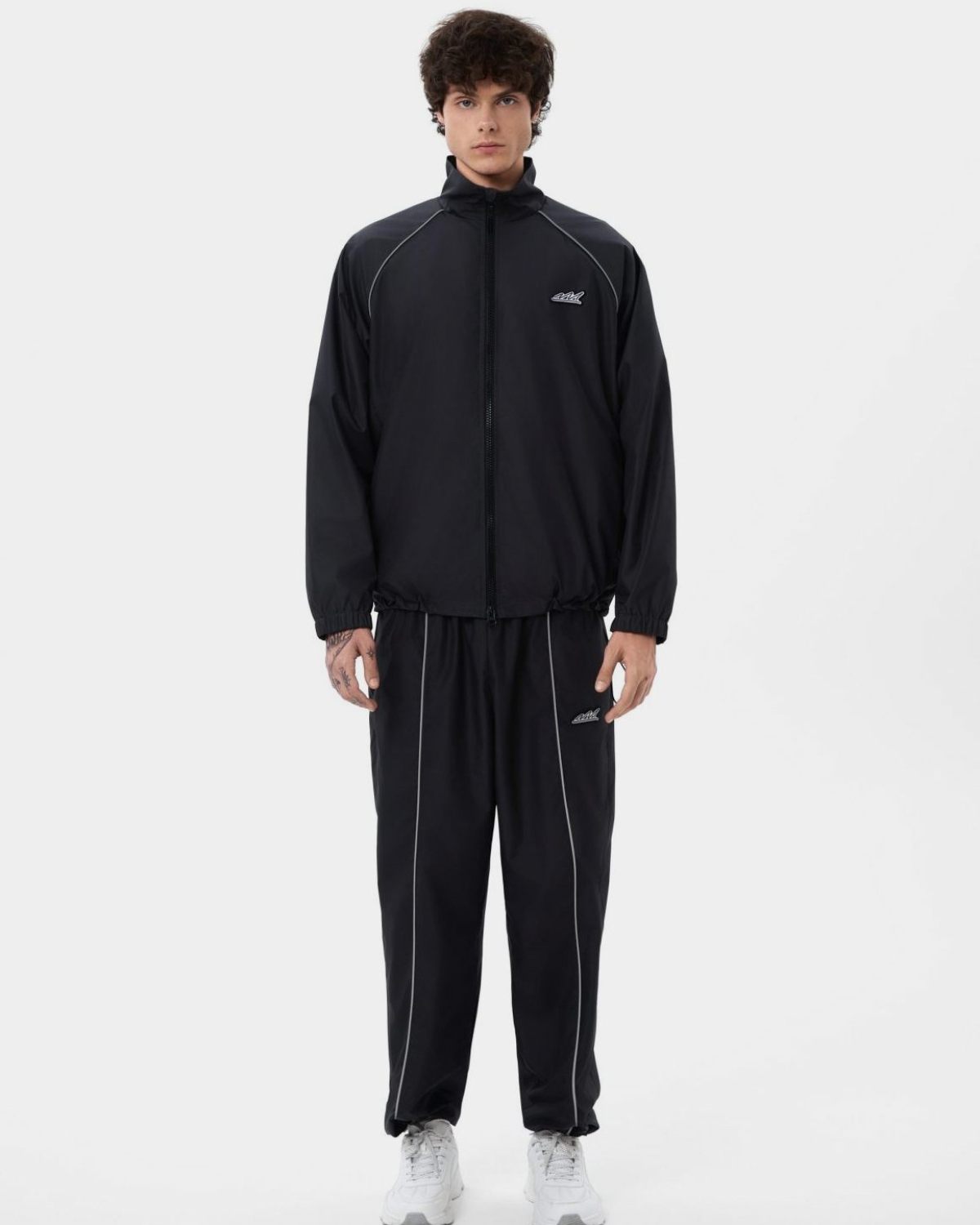 Брюки джоггеры широкие Indigo Nikasport, M3IND83-GPH, цвет графит