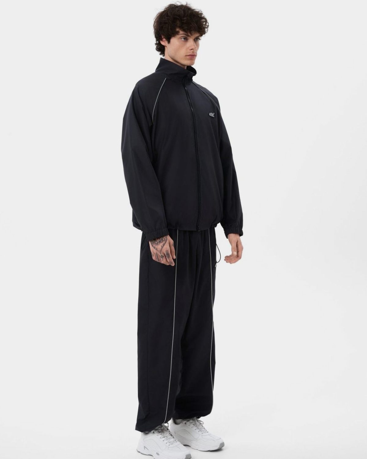 Брюки джоггеры широкие Indigo Nikasport, M3IND83-GPH, цвет графит