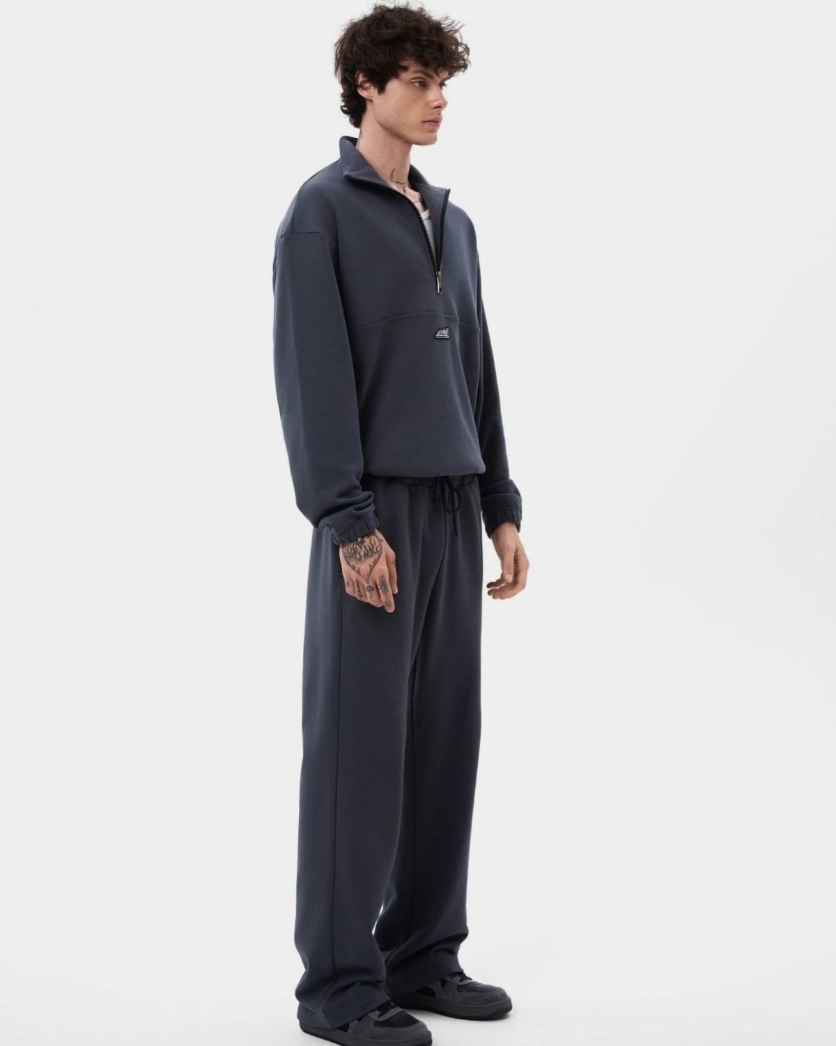 Брюки широкие Indigo Nikasport, M3IND84-GPH, цвет графит