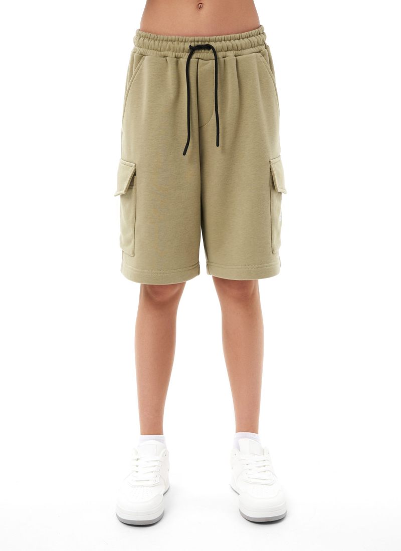 Шорты карго Naka Nikasport, B7NK94-OLV, цвет оливковый