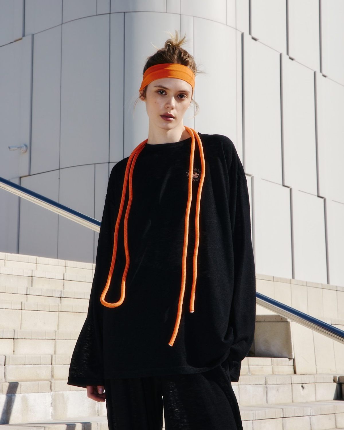 Лонгслив Oversize прозрачный Sweet nature Nikasport, W4SN44-BLK, цвет черный