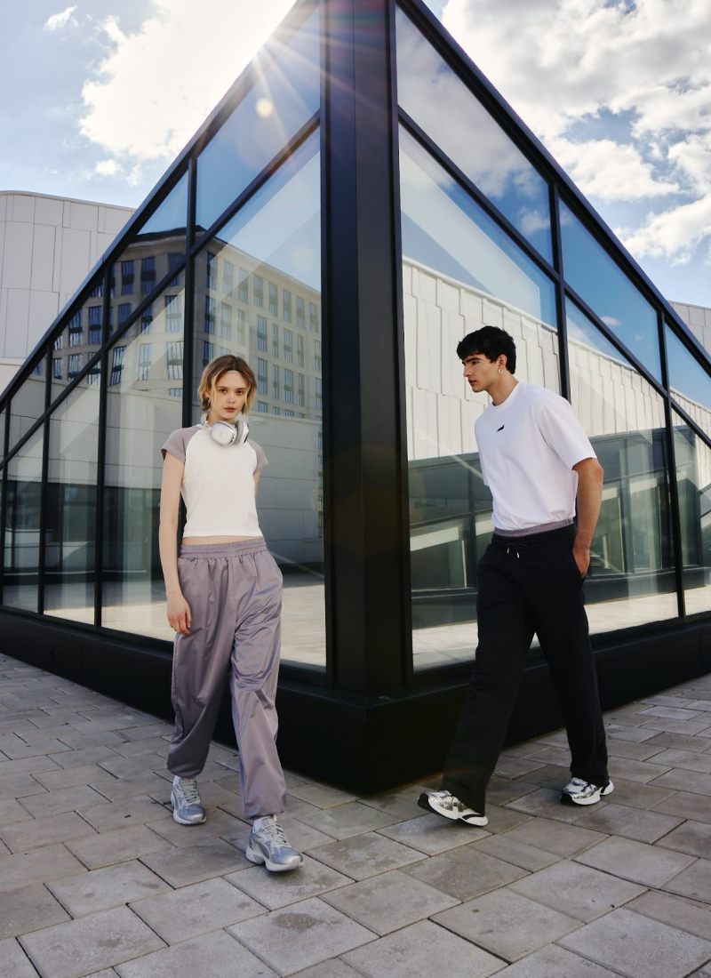 Укороченная футболка Indigo Nikasport, W3IND47-GPH, цвет графит